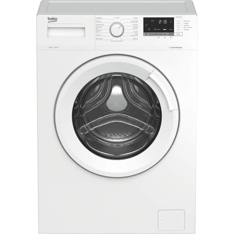 BEKO LAVATRICE 8KG YOUNG SMART C INVERTER 1200GIRI WUX81232WI/IT