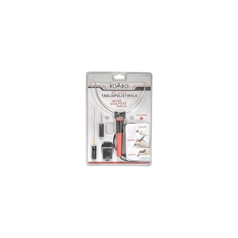 Kombo Kit 3 in 1 Tagliapolistirolo 10W