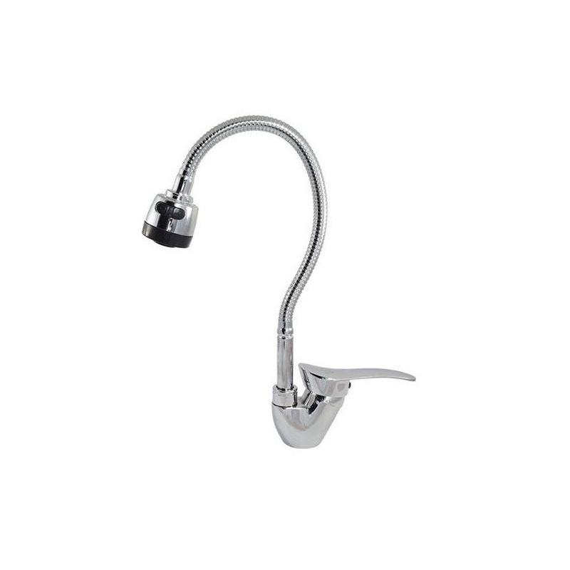 Rubinetto Miscelatore da cucina con canna flessibile doccetta lavandino lavabo