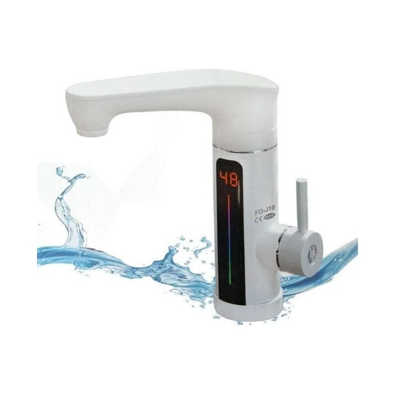Rubinetto miscelatore elettrico Caldaia acqua calda istantanea con display J10