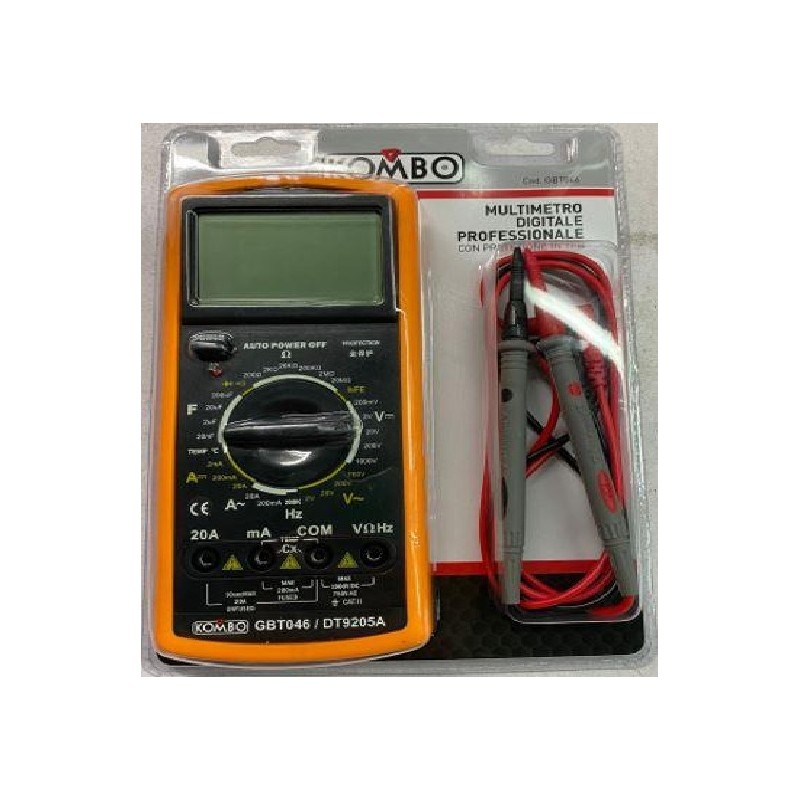 Kombo Tester Multimetro digitale Professionale Kombo Tester Multimetro digitale Professionale