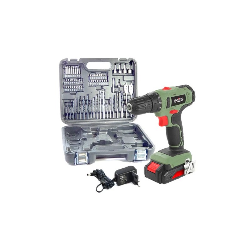 Kombo Kit Valigetta Avvitatore Cordless 12V 1500 mAh con 79 accessori PROFESSIONALI: