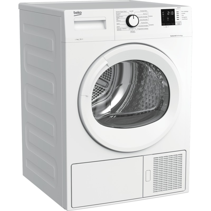 BEKO ASCIUGATRICE 9KG DISPLAY DIGIT A++ DRX923W